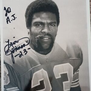 Autographed Football Player Photo